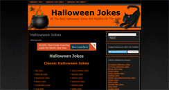 Desktop Screenshot of halloweenjokes.com