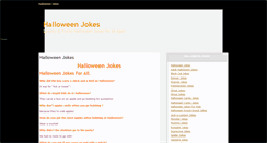 Desktop Screenshot of halloweenjokes.net