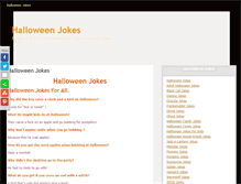 Tablet Screenshot of halloweenjokes.net